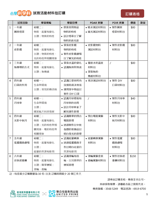 試教教材